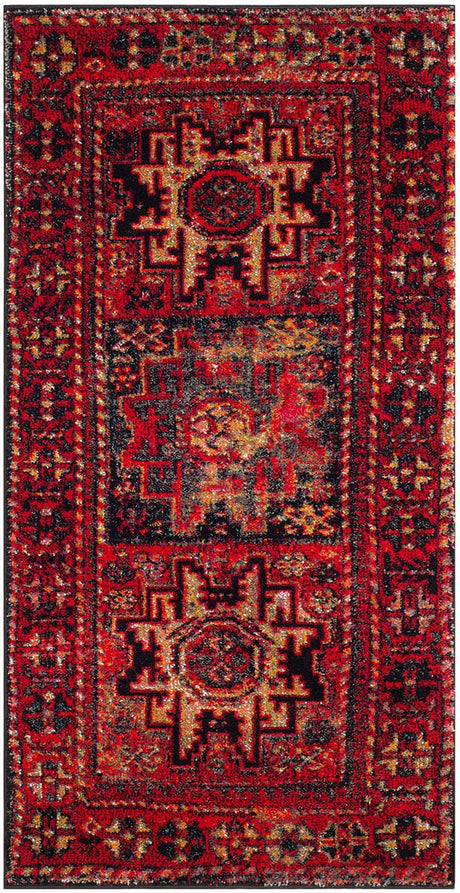 Safavieh Vintage Hamadan Vth213A Red/Multi Rug.