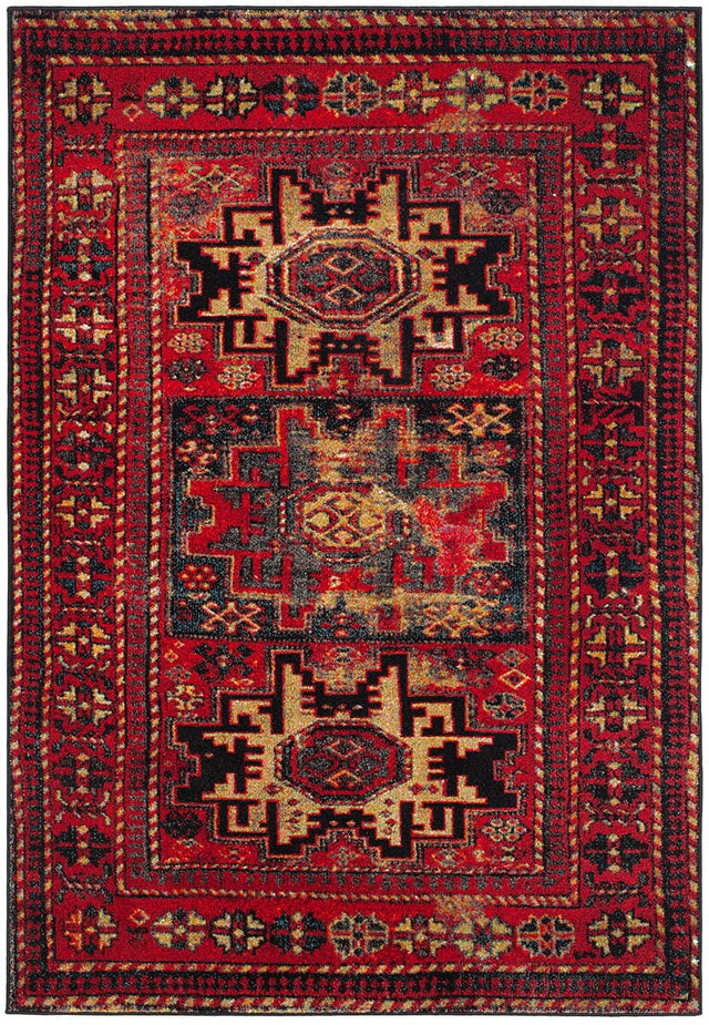 Safavieh Vintage Hamadan Vth213A Red/Multi Rug.