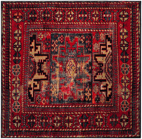 Safavieh Vintage Hamadan Vth213A Red/Multi Rug.