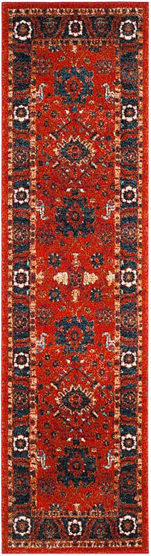 Safavieh Vintage Hamadan Vth214C Orange / Blue Area Rug