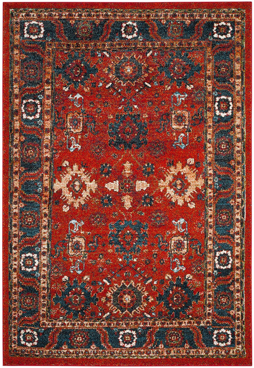 Safavieh Vintage Hamadan Vth214C Orange / Blue Area Rug