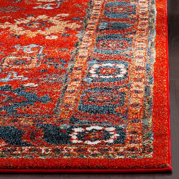 Safavieh Vintage Hamadan Vth214C Orange / Blue Area Rug