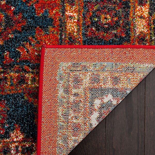 Safavieh Vintage Hamadan Vth214C Orange / Blue Area Rug