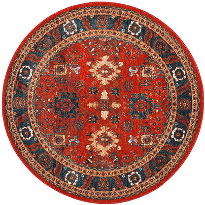 Safavieh Vintage Hamadan Vth214C Orange / Blue Area Rug