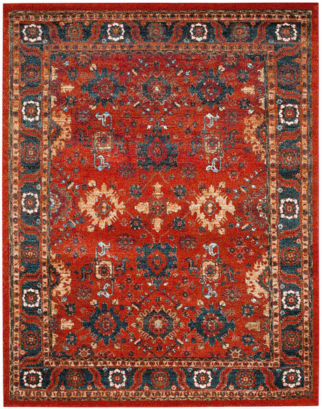 Safavieh Vintage Hamadan Vth214C Orange / Blue Rugs.