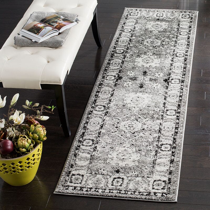 Safavieh Vintage Hamadan Vth214K Grey/Black Rug.