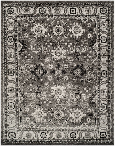 Safavieh Vintage Hamadan Vth214K Grey/Black Rug.