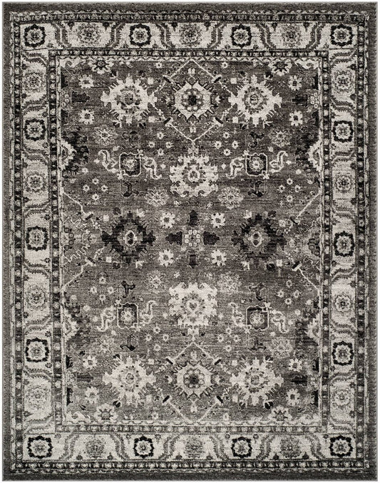 Safavieh Vintage Hamadan Vth214K Grey / Black Area Rug