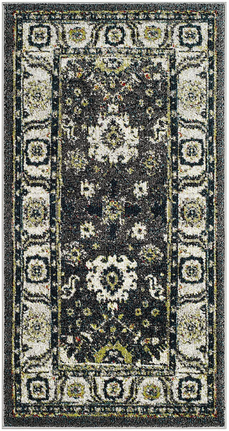 Safavieh Vintage Hamadan Vth214M Dark Grey / Ivory Rugs.