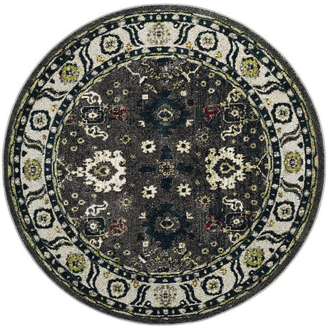 Safavieh Vintage Hamadan Vth214M Dark Grey / Ivory Rugs.