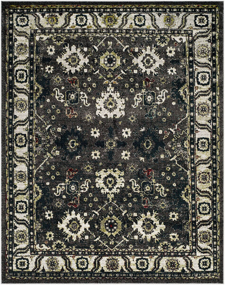 Safavieh Vintage Hamadan Vth214M Dark Grey / Ivory Rugs.