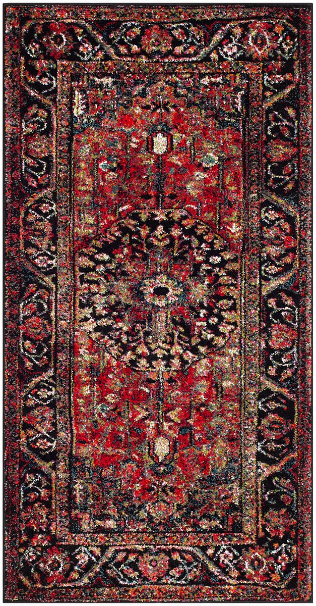 Safavieh Vintage Hamadan Vth215A Red/Multi Rug.