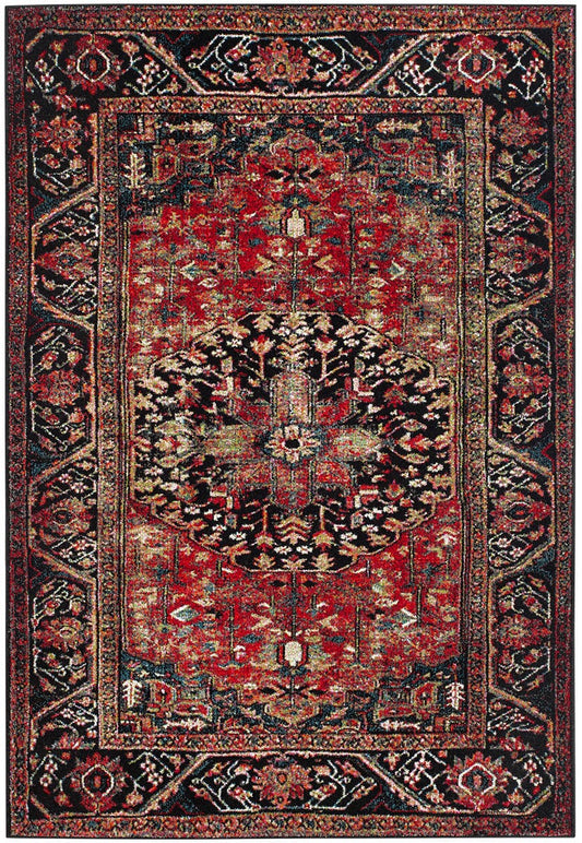 Safavieh Vintage Hamadan Vth215A Red / Multi Area Rug