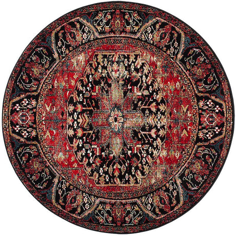 Safavieh Vintage Hamadan Vth215A Red/Multi Rug.