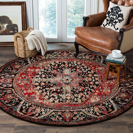 Safavieh Vintage Hamadan Vth215A Red/Multi Rug.