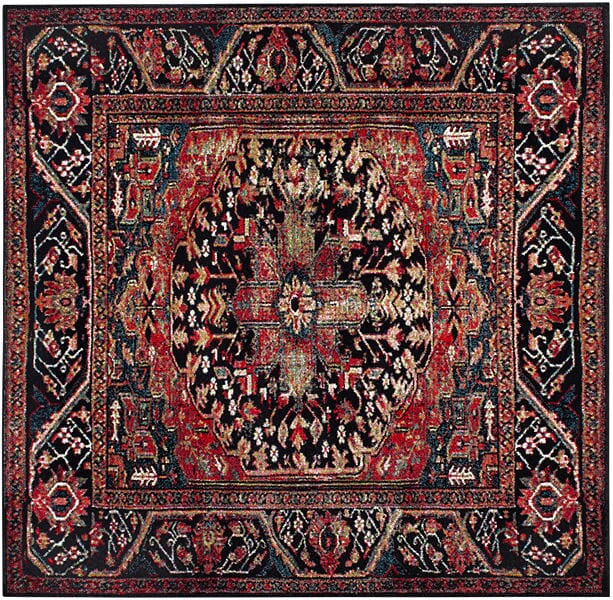 Safavieh Vintage Hamadan Vth215A Red/Multi Rug.