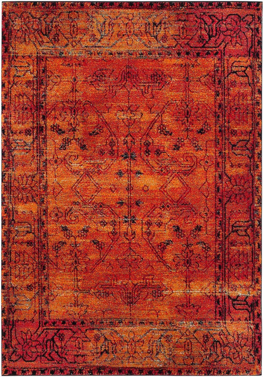 Safavieh Vintage Hamadan Vth216C Orange Rug.