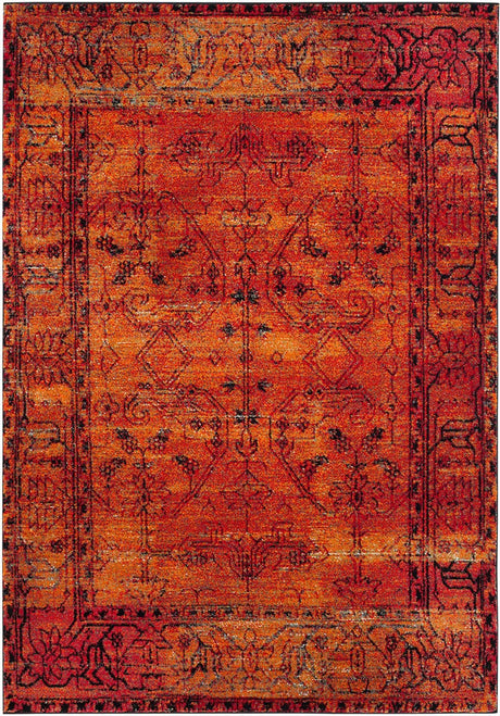 Safavieh Vintage Hamadan Vth216C Orange Rug.