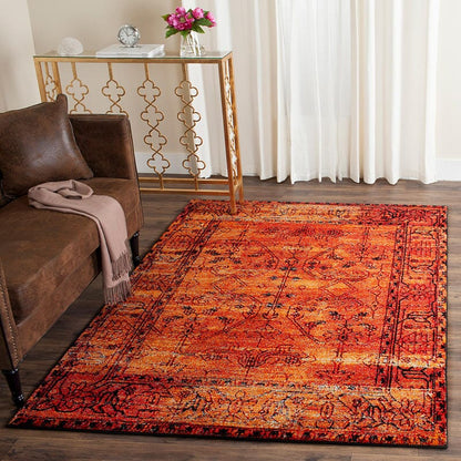 Safavieh Vintage Hamadan Vth216C Orange Area Rug