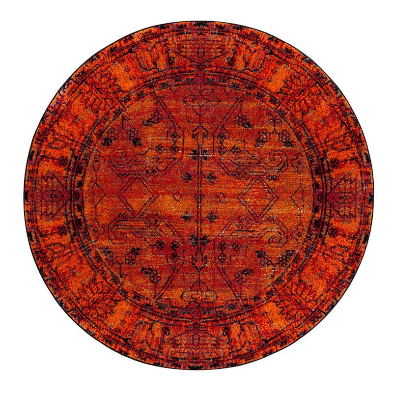 Safavieh Vintage Hamadan Vth216C Orange Area Rug