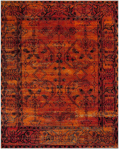 Safavieh Vintage Hamadan Vth216C Orange Area Rug