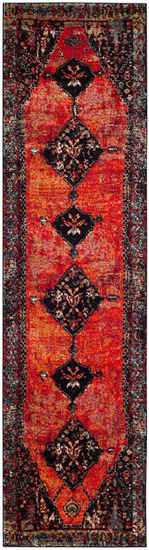 Safavieh Vintage Hamadan Vth217B Orange/Multi Rug.