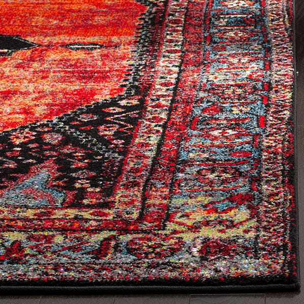 Safavieh Vintage Hamadan Vth217B Orange / Multi Area Rug