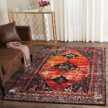 Safavieh Vintage Hamadan Vth217B Orange/Multi Rug.