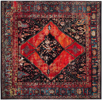 Safavieh Vintage Hamadan Vth217B Orange / Multi Area Rug