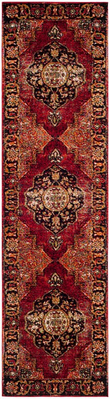 Safavieh Vintage Hamadan Vth219A Red/Multi Rug.