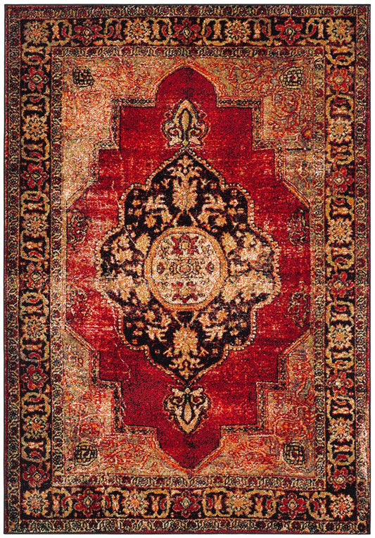 Safavieh Vintage Hamadan Vth219A Red / Multi Area Rug