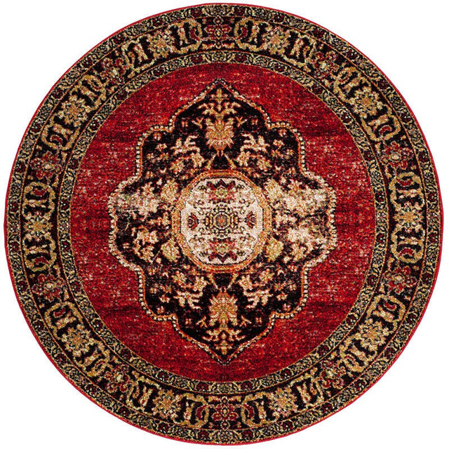 Safavieh Vintage Hamadan Vth219A Red/Multi Rug.