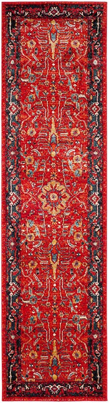 Safavieh Vintage Hamadan Vth220C Orange / Navy Area Rug