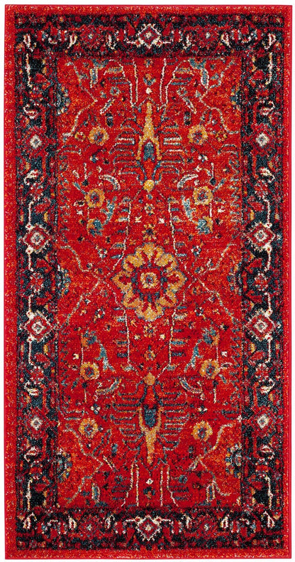 Safavieh Vintage Hamadan Vth220C Orange / Navy Area Rug