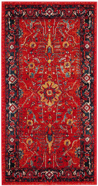 Safavieh Vintage Hamadan Vth220C Orange / Navy Area Rug