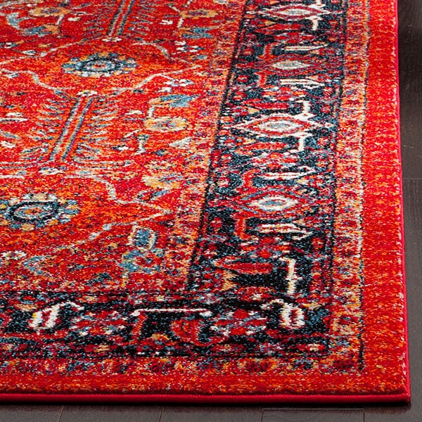 Safavieh Vintage Hamadan Vth220C Orange / Navy Area Rug