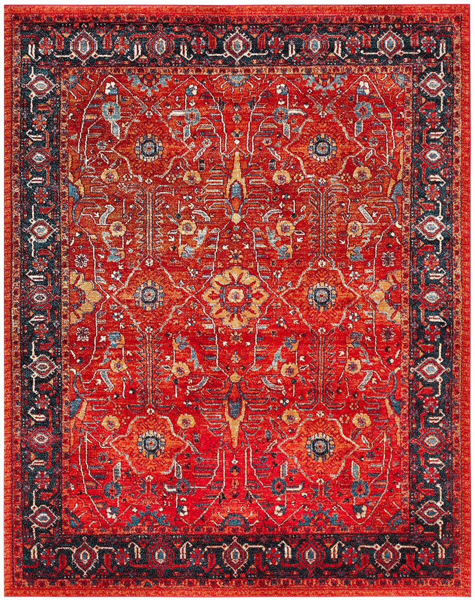 Safavieh Vintage Hamadan Vth220C Orange / Navy Rugs.