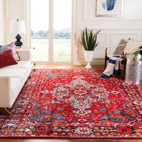 Safavieh Vintage Hamadan Vth222A Red/Multi Rug.