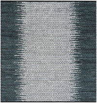 Safavieh Vintage Leather Vtl101A Grey / Cream Striped Area Rug