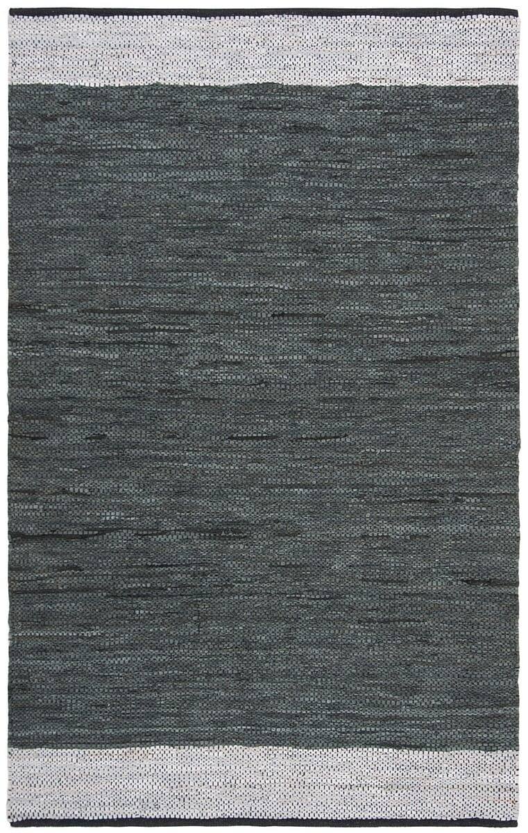 Safavieh Vintage Leather Vtl201A Grey / Silver Area Rug