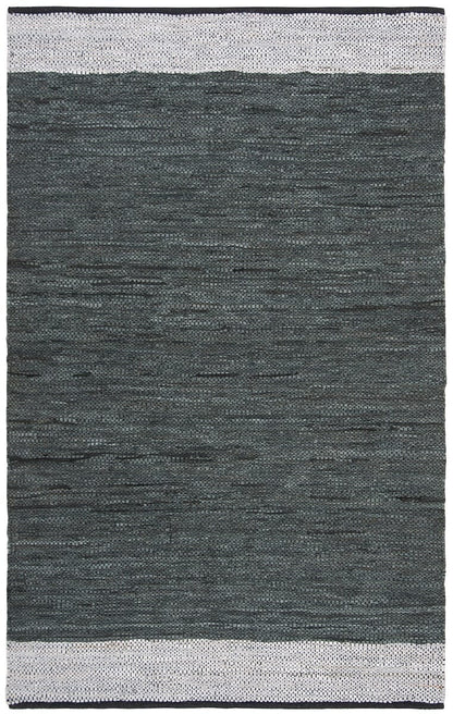 Safavieh Vintage Leather Vtl201A Grey / Silver Area Rug