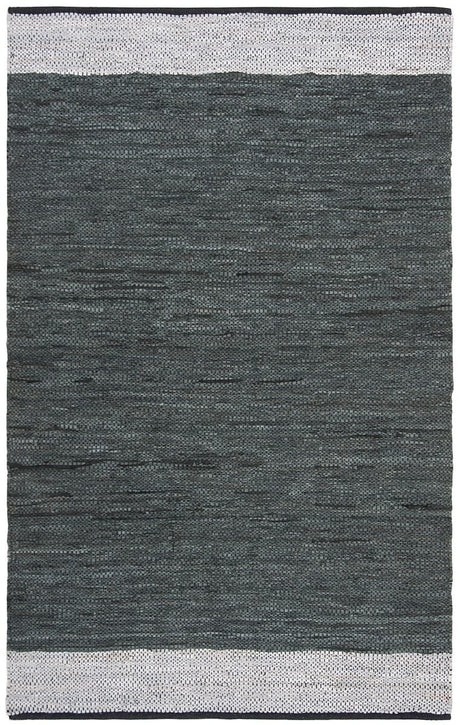 Safavieh Vintage Leather Vtl201A Grey / Silver Rugs.