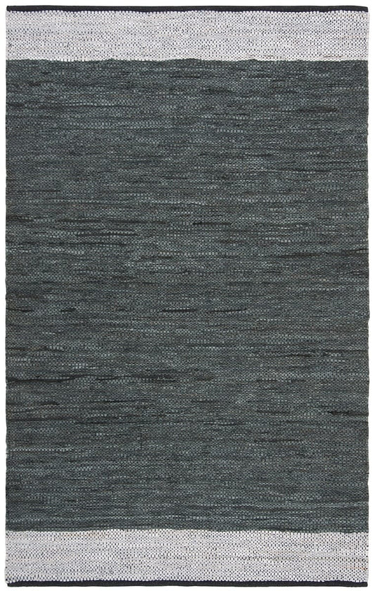 Safavieh Vintage Leather Vtl201A Grey / Silver Area Rug