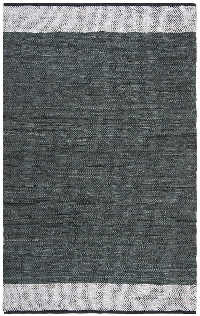 Safavieh Vintage Leather Vtl201A Grey / Silver Rugs.