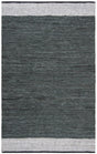 Safavieh Vintage Leather Vtl201A Grey / Silver Rugs.