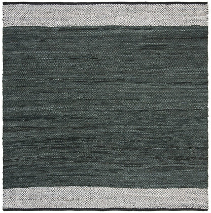 Safavieh Vintage Leather Vtl201A Grey / Silver Area Rug