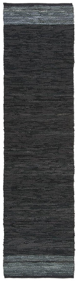 Safavieh Vintage Leather Vtl201Z Black / Grey Rugs.