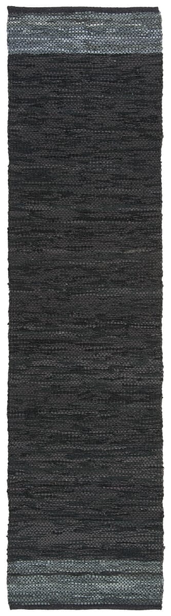 Safavieh Vintage Leather Vtl201Z Black / Grey Rugs.