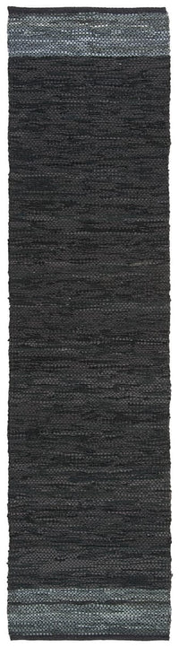 Safavieh Vintage Leather Vtl201Z Black / Grey Area Rug