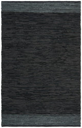 Safavieh Vintage Leather Vtl201Z Black / Grey Rugs.
